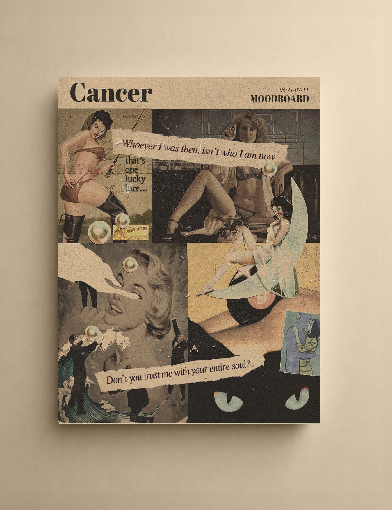 Zodiac Moodboard Prints