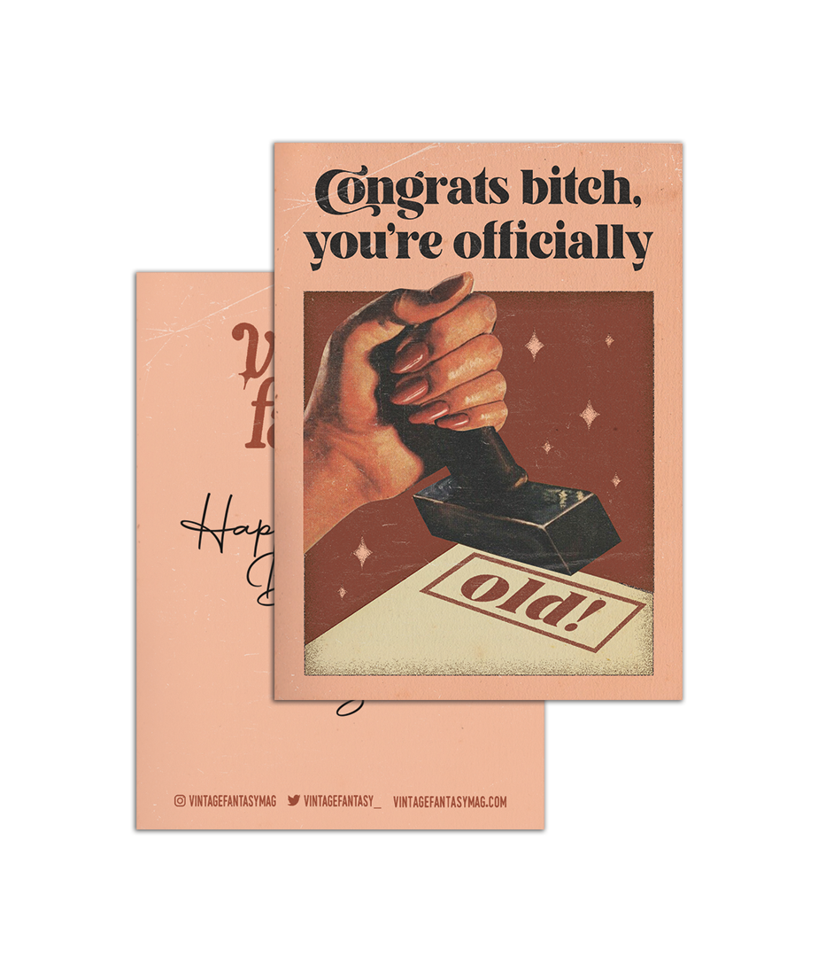 Congrats Birthday Card