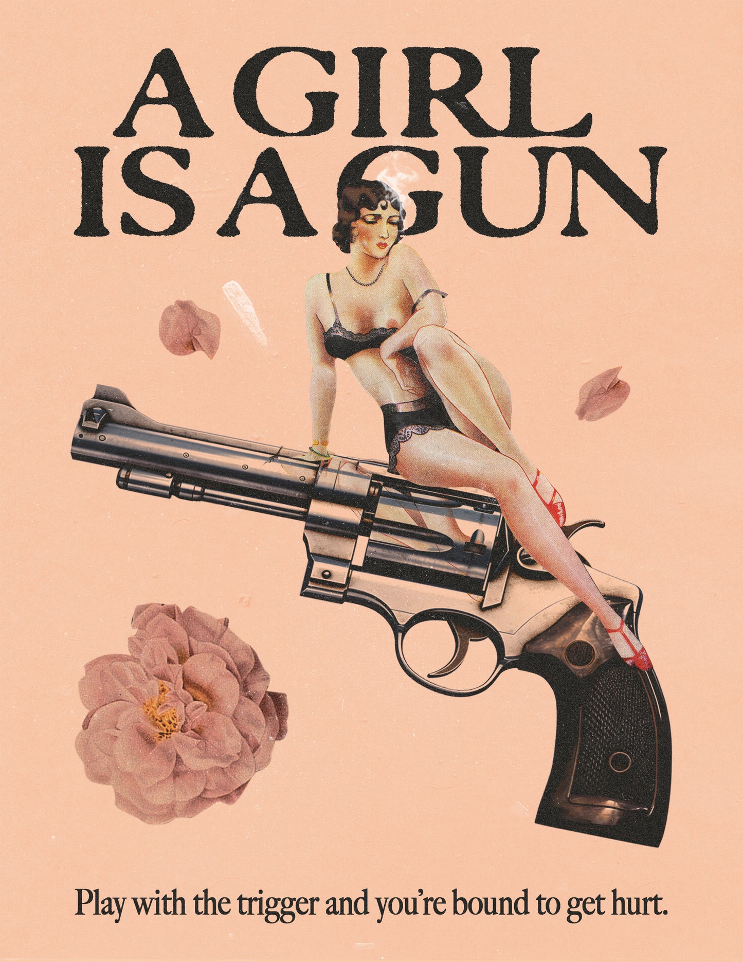 Girl Is A gun print