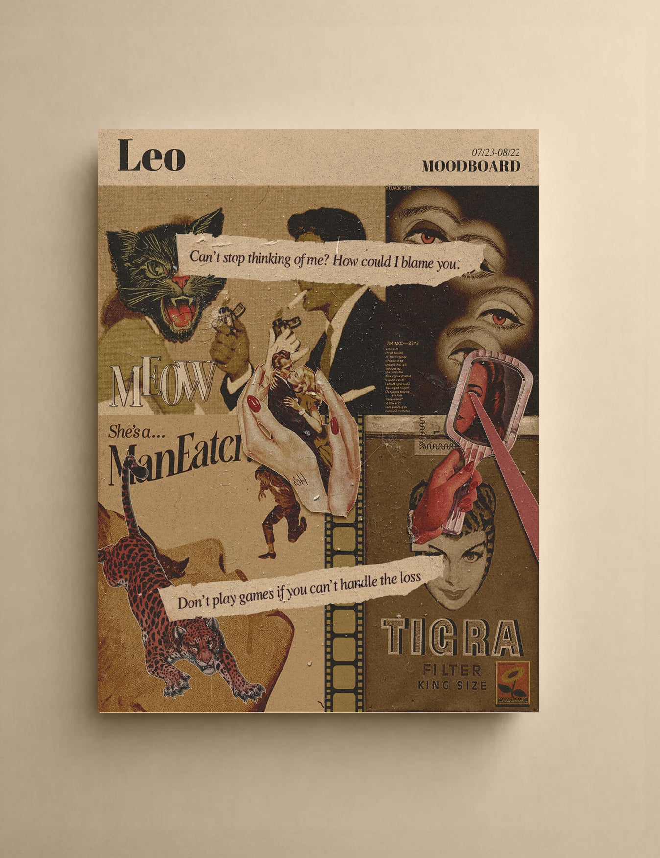 Zodiac Moodboard Prints