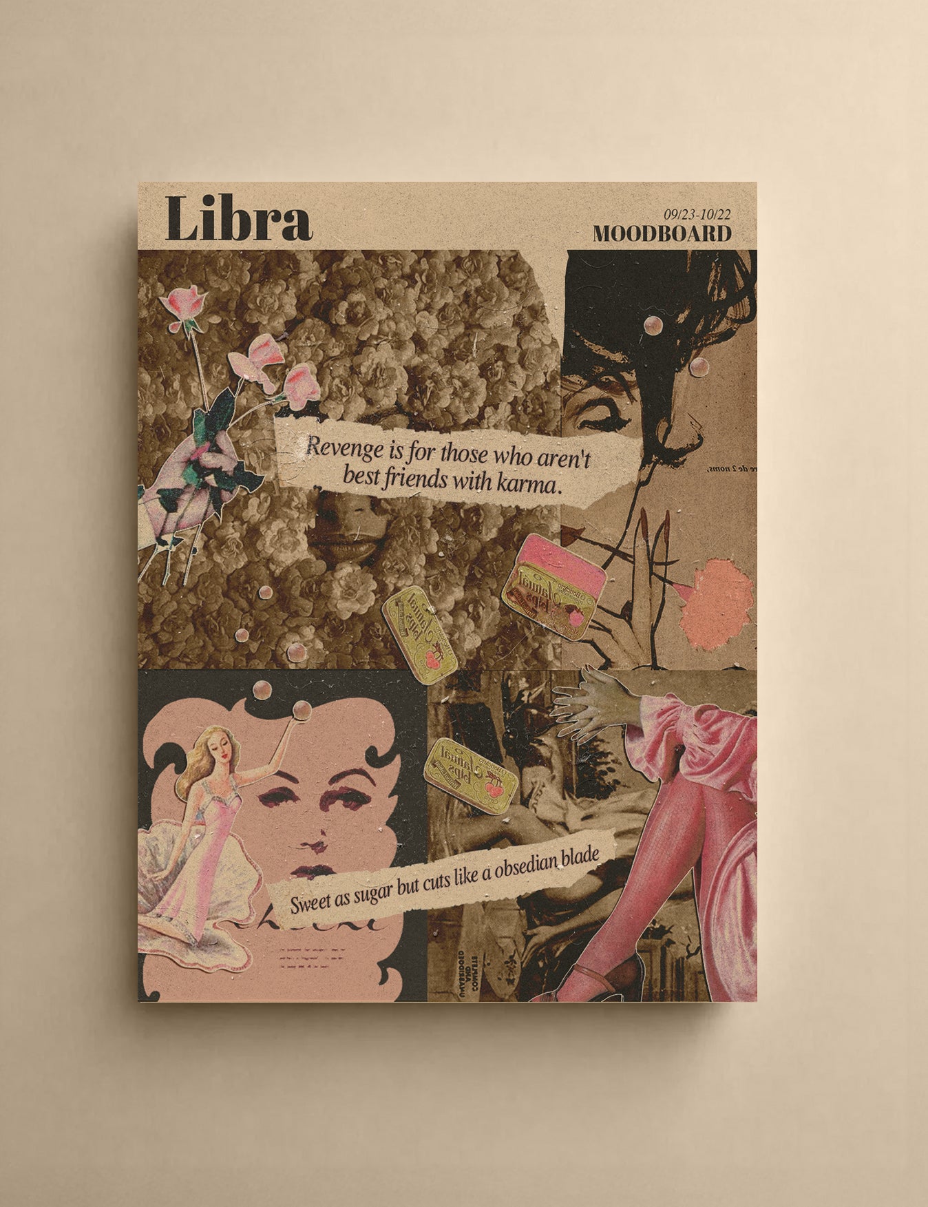 Zodiac Moodboard Prints