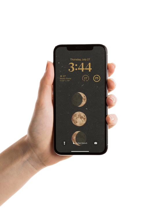 Moon Phases Background