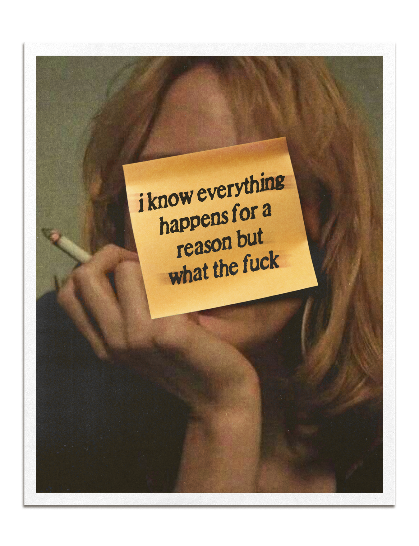 happens for a reason print