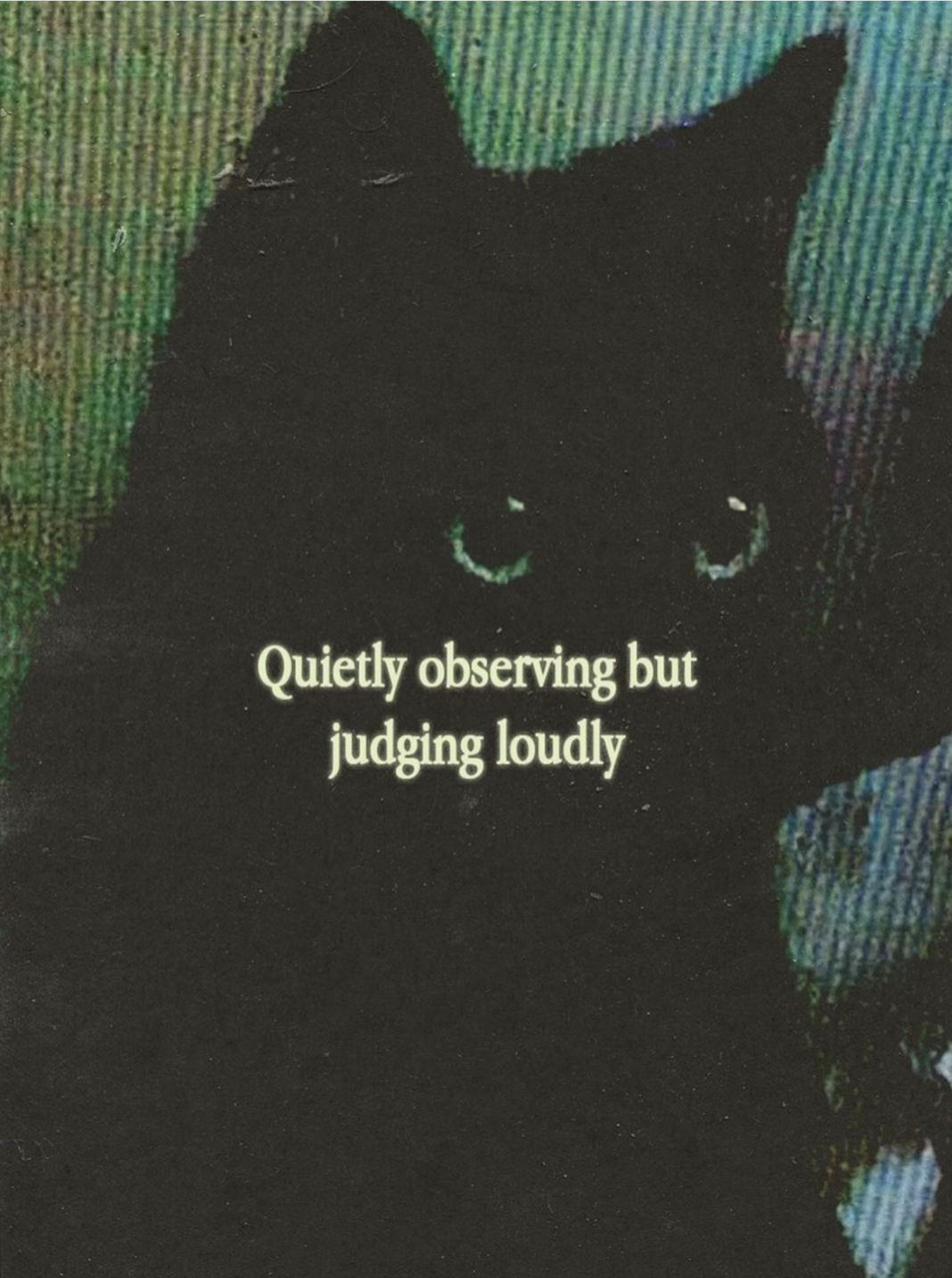 Quietly Observing Print