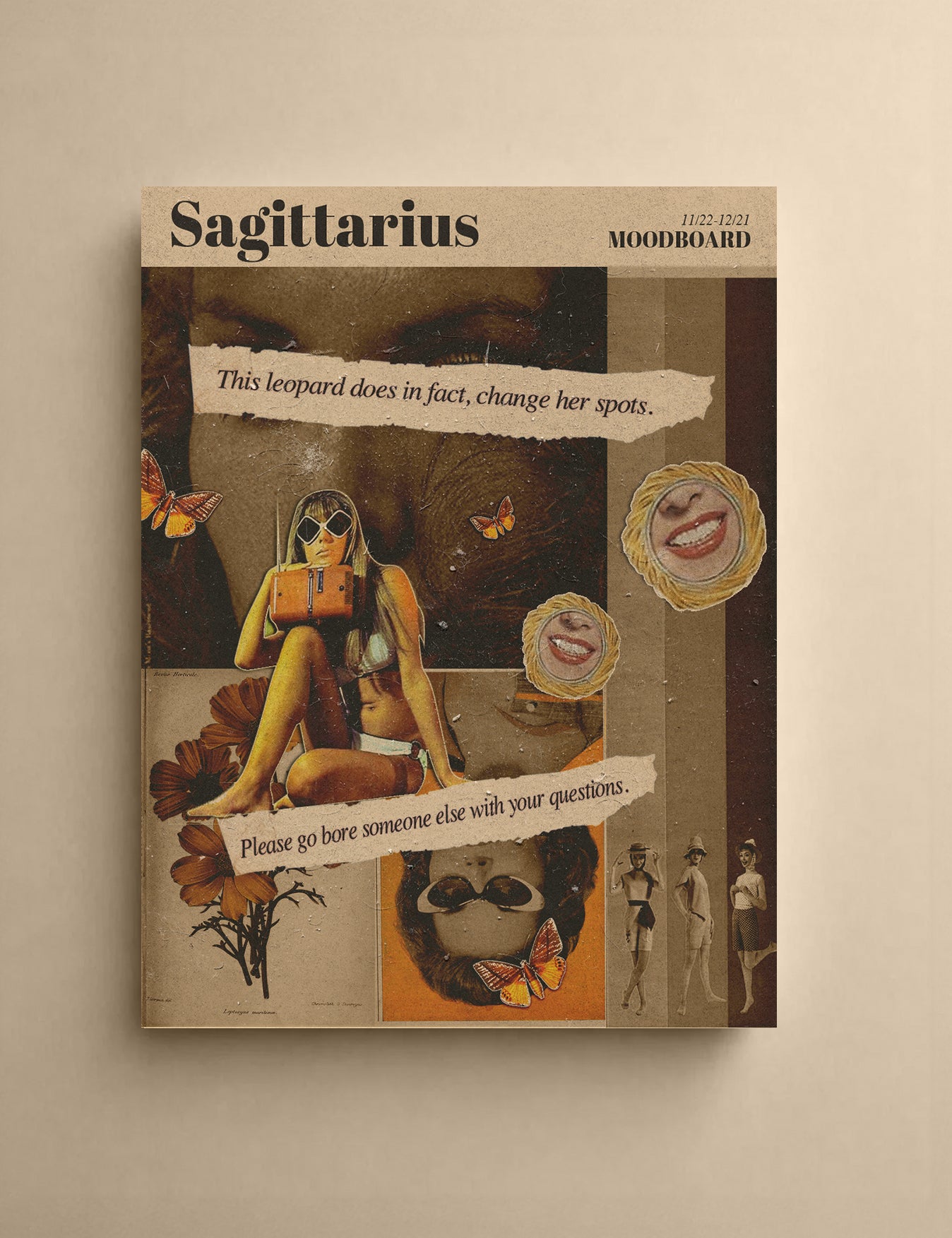 Zodiac Moodboard Prints