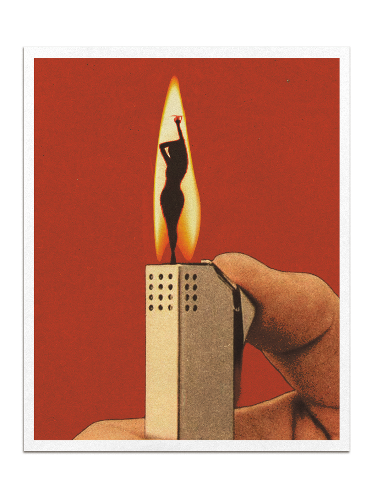 Lighter Girl Print