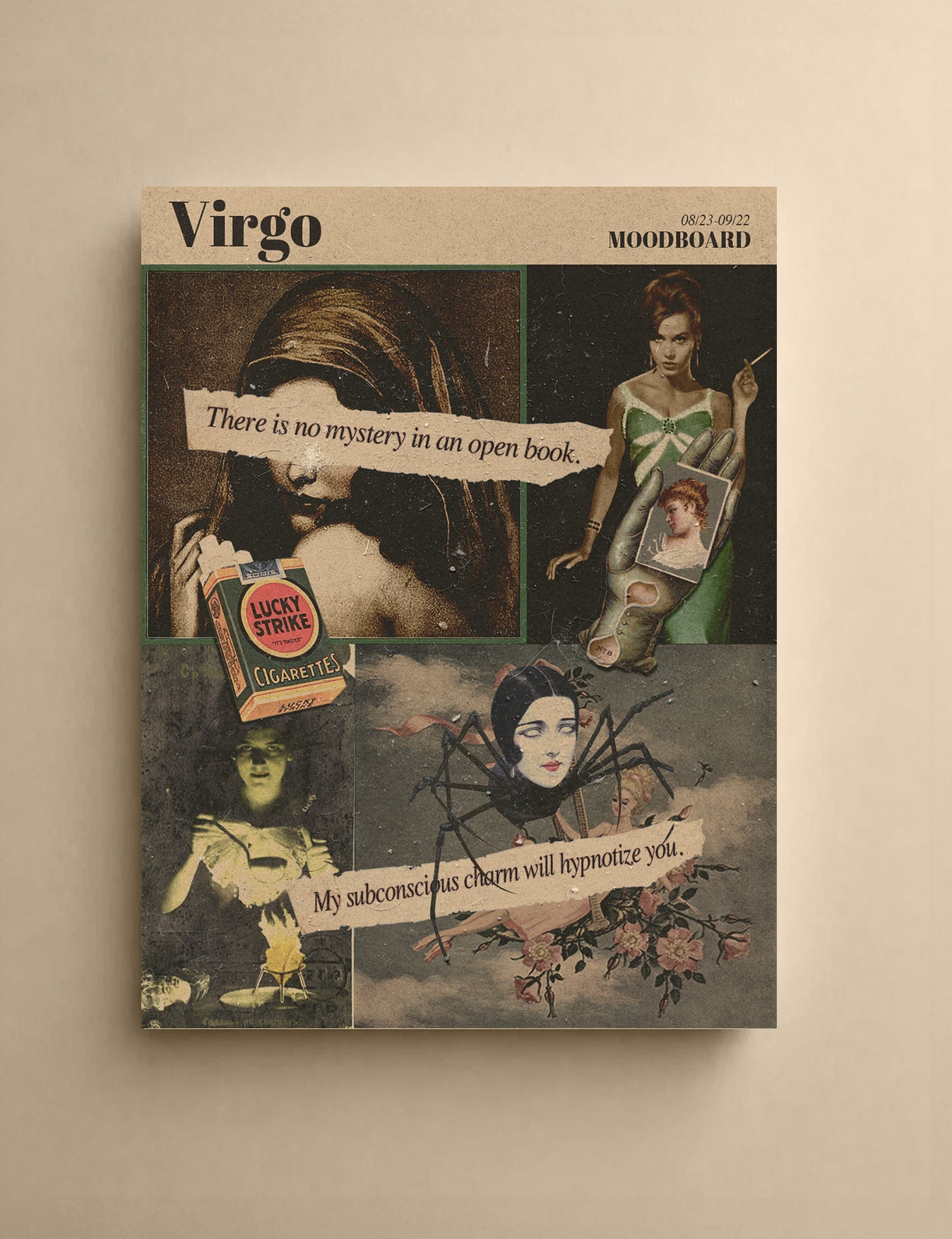 Zodiac Moodboard Prints