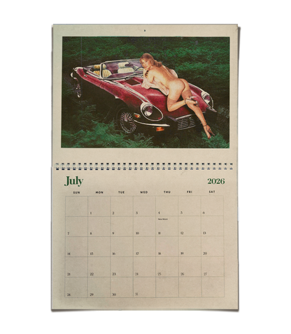 2026 Butt Calendar