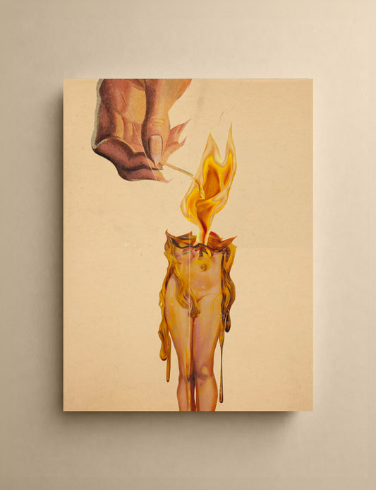 Burn Me Print