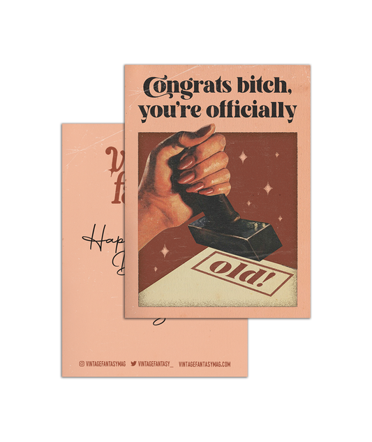 Congrats Birthday Card