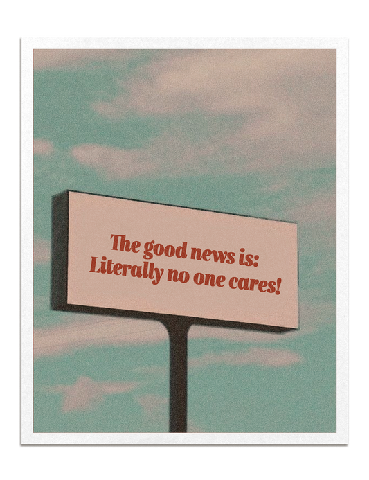 Good News Art Print