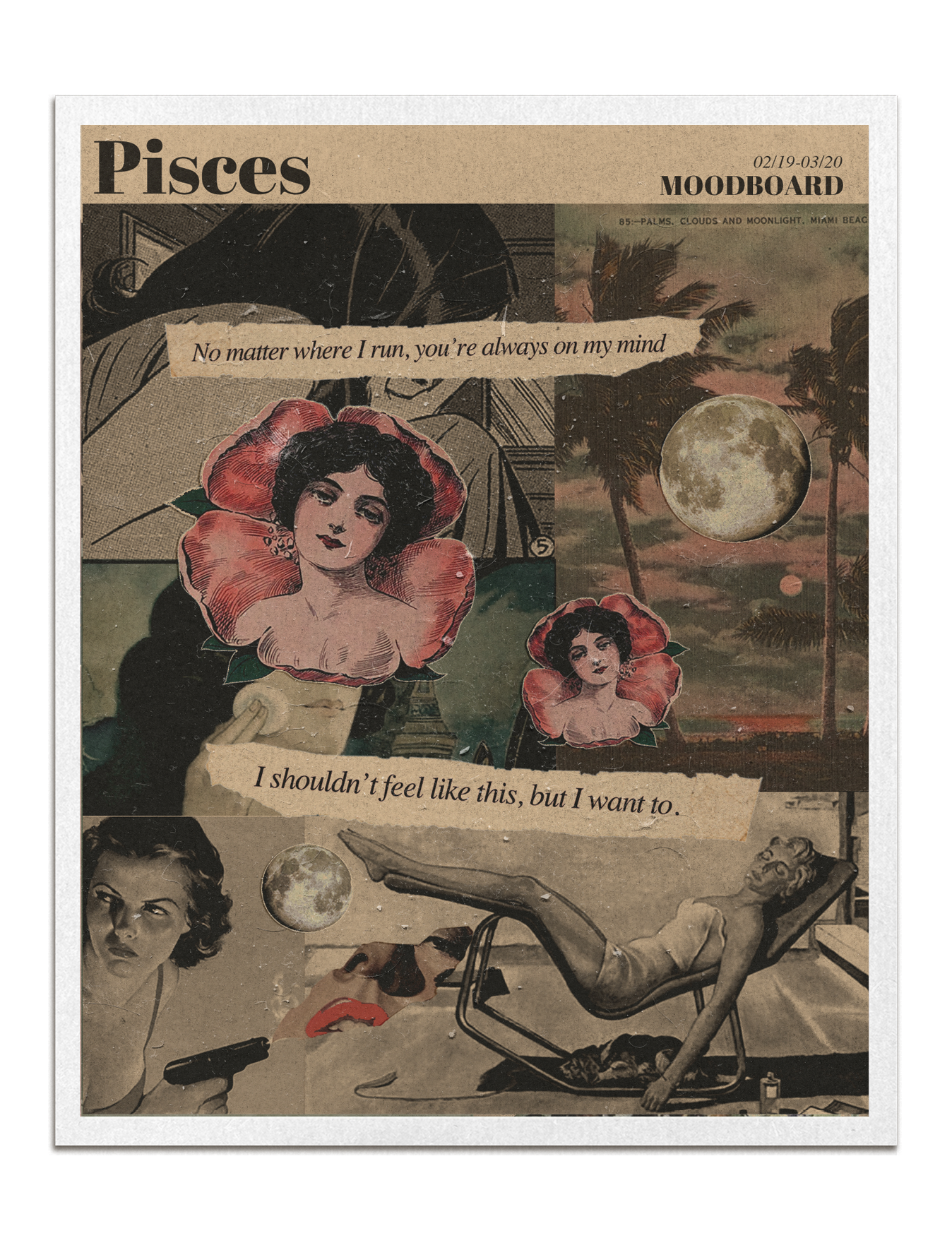 Zodiac Moodboard Prints