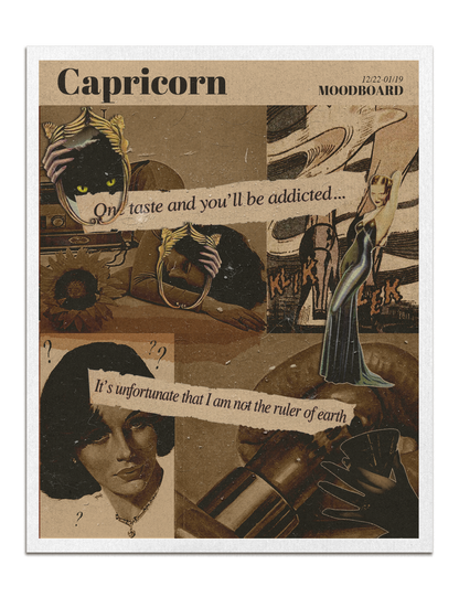 Zodiac Moodboard Prints