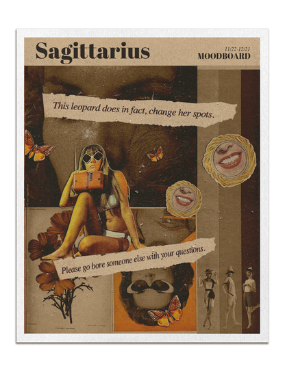 Zodiac Moodboard Prints