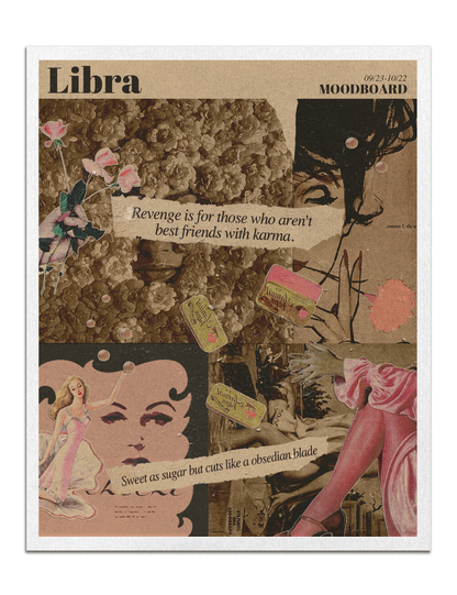 Zodiac Moodboard Prints