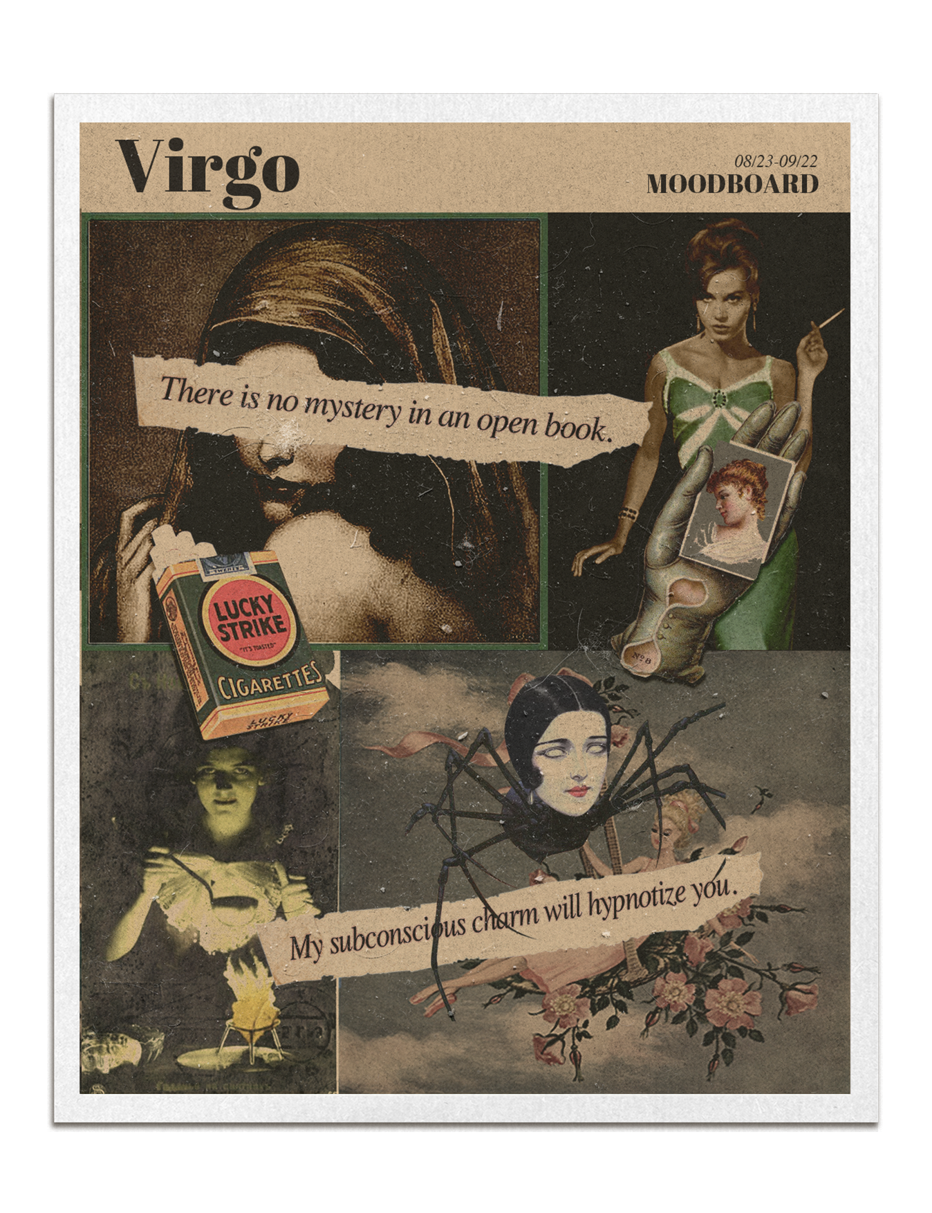 Zodiac Moodboard Prints