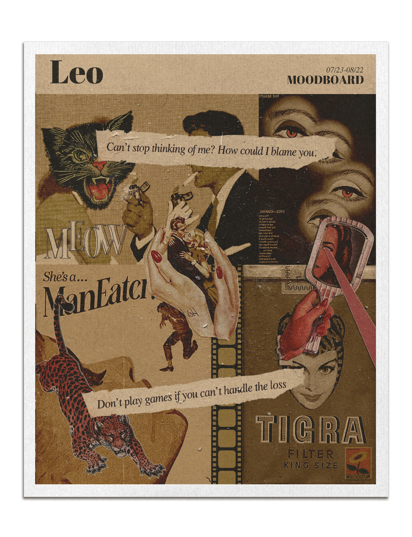 Zodiac Moodboard Prints