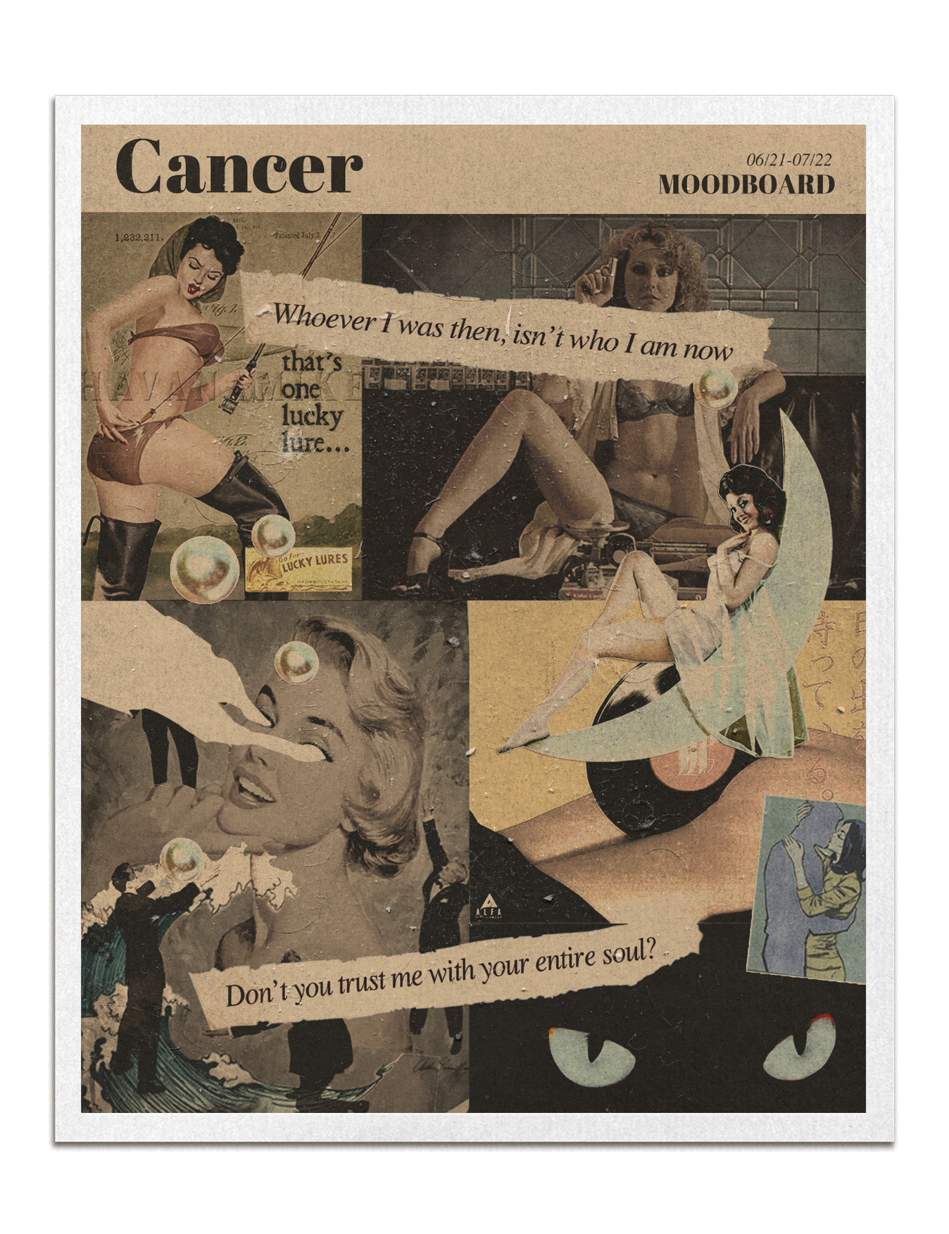 Zodiac Moodboard Prints