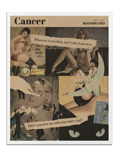 Zodiac Moodboard Prints