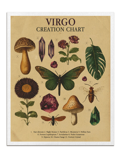 Zodiac Nature Charts