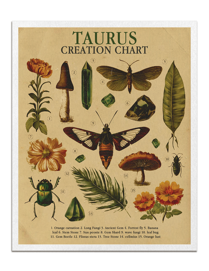 Zodiac Nature Charts