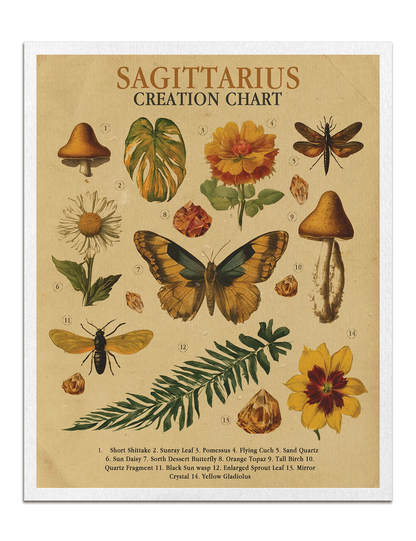 Zodiac Nature Charts