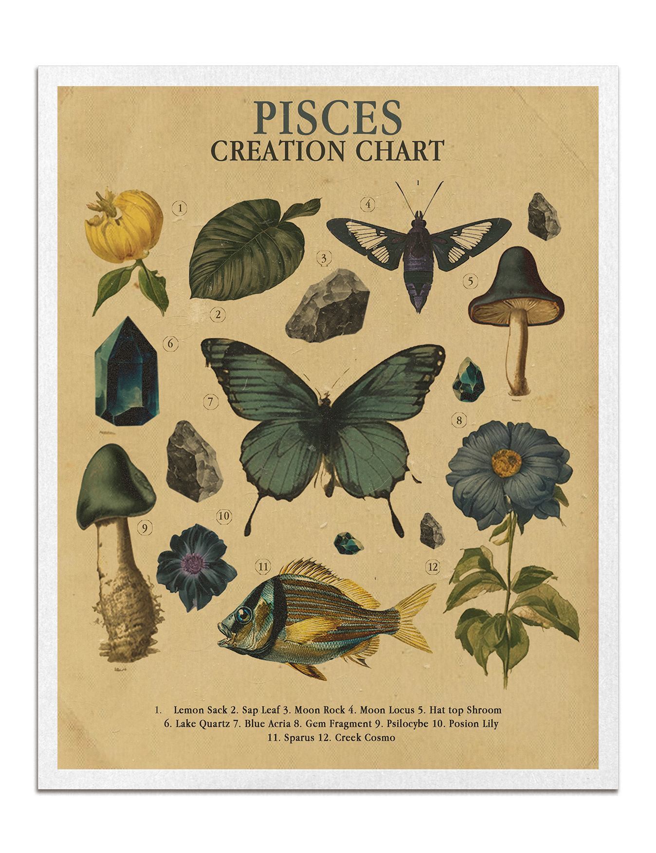 Zodiac Nature Charts
