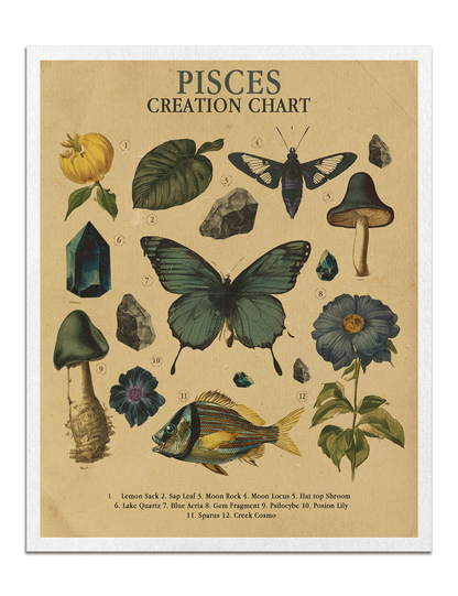 Zodiac Nature Charts