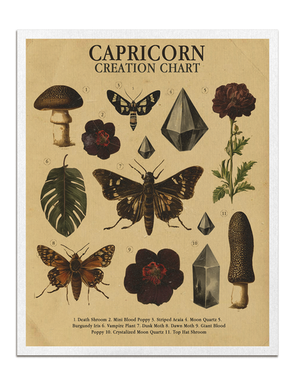 Zodiac Nature Charts