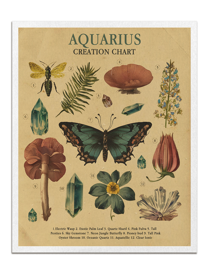 Zodiac Nature Charts