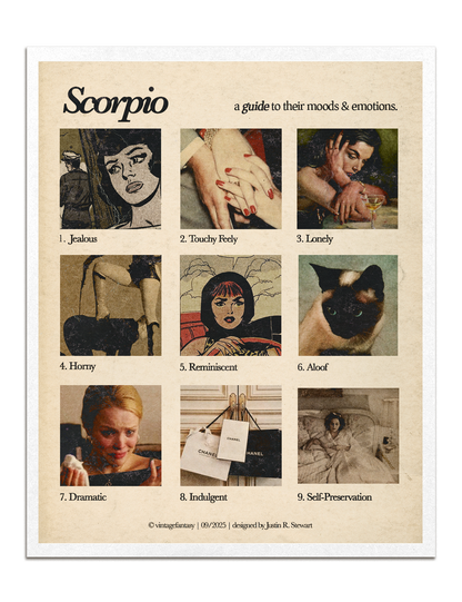 zodiac mood charts