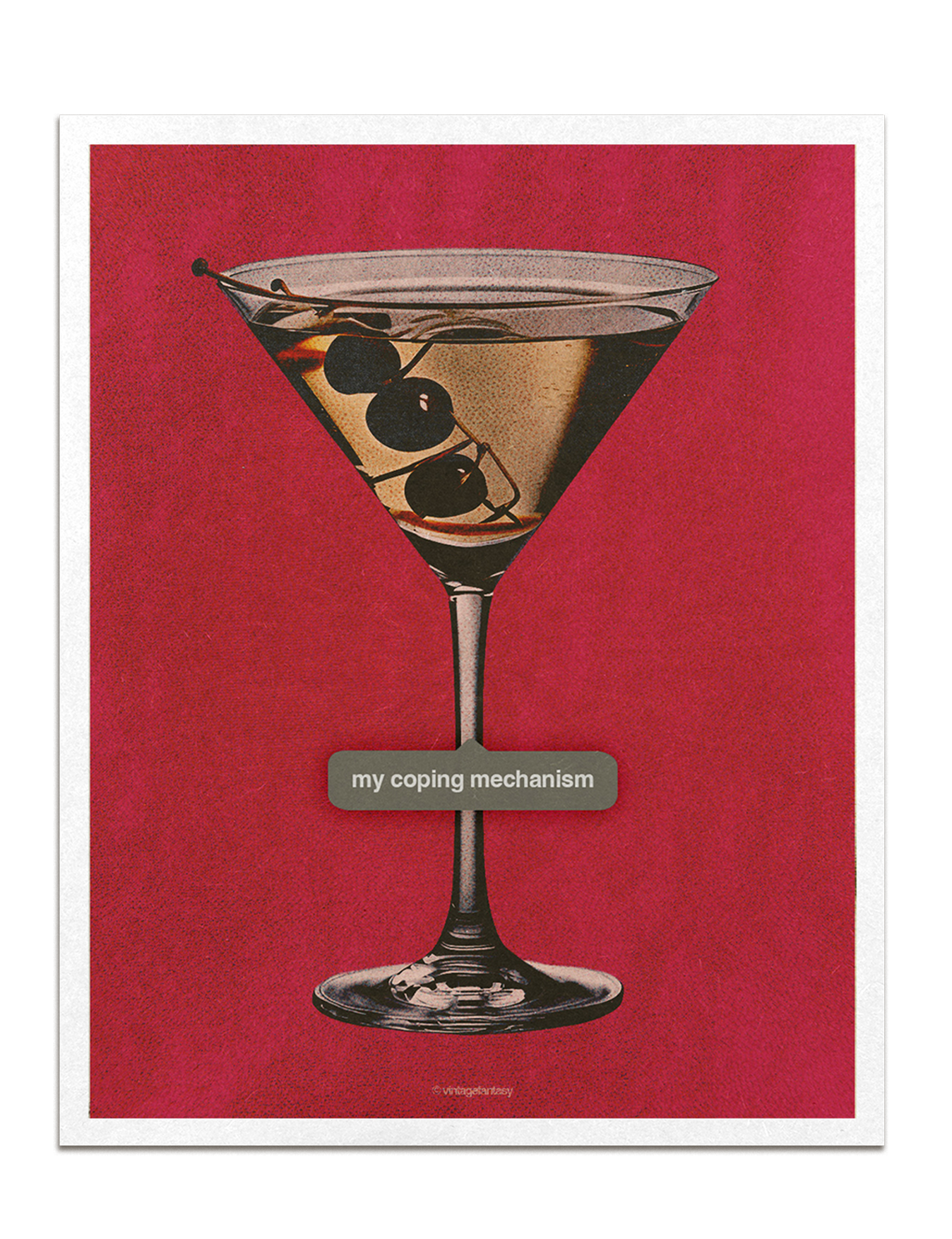 coping mechanism print