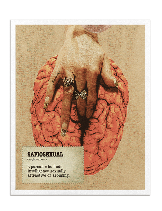 sapiosexual print