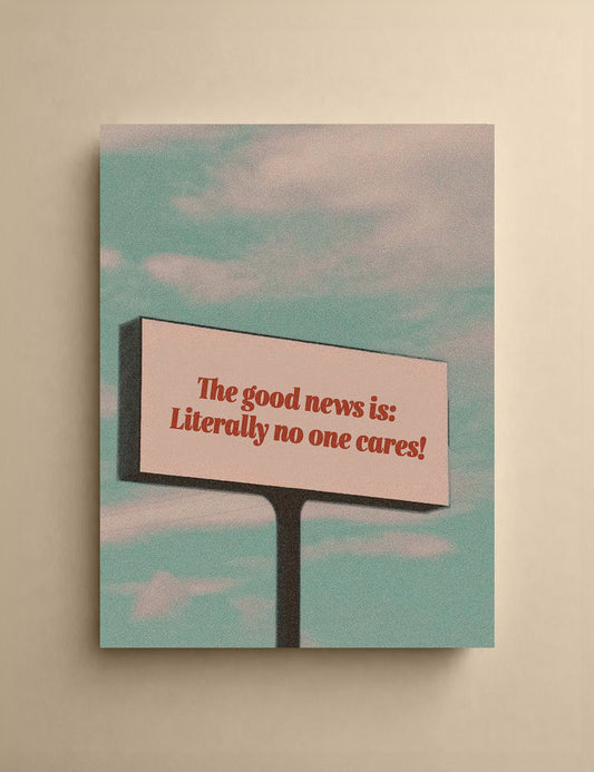 Good News Art Print