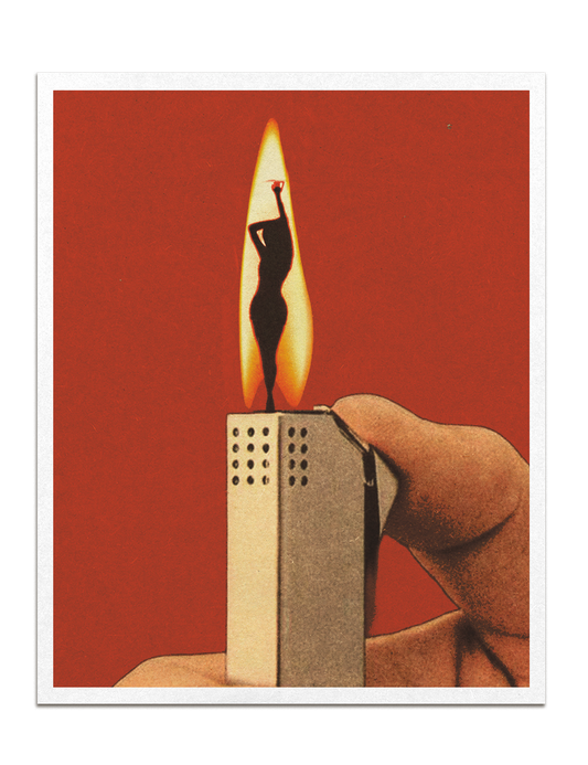 Lighter Girl Print
