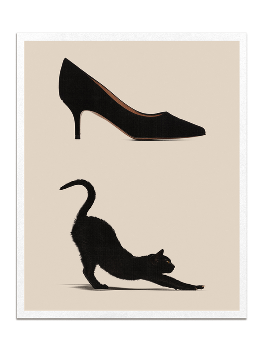 Kitten Heel Print