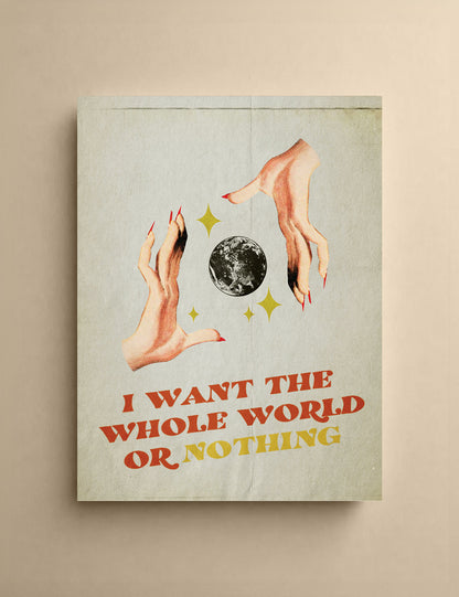 The Whole World Print